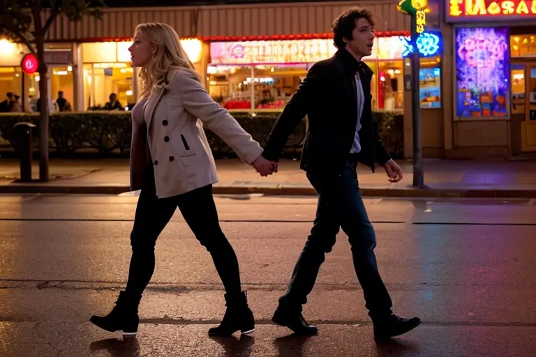 Film still from the motion picture "Rom Com Dot Com".