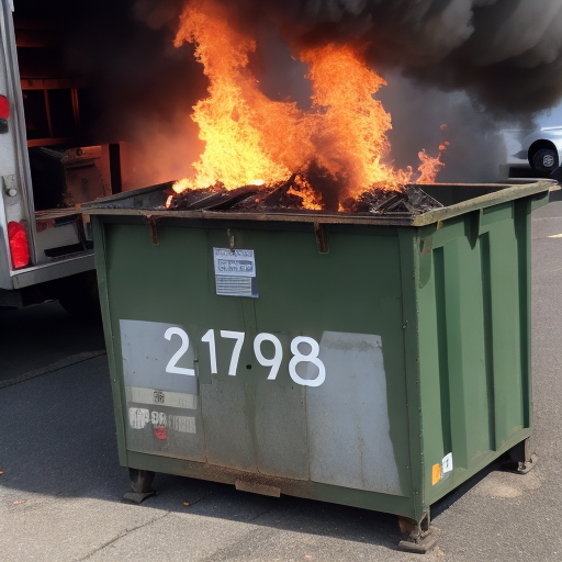 A Dumpster Fire.