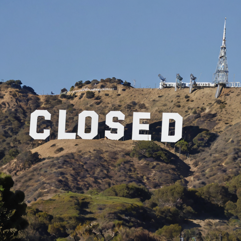 Hollywood is closed.